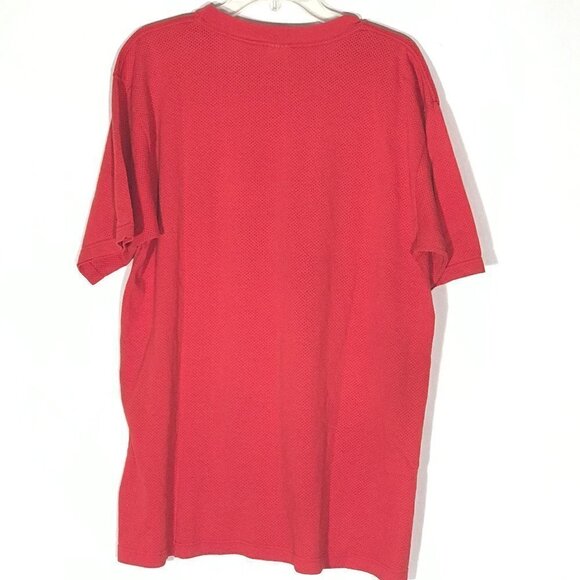 USC College Sports Athletic Red Polo Tee Shirt L - Picture 8 of 8